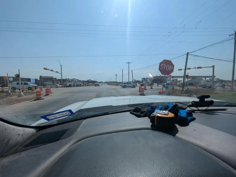 FM 2219 and VFW Get New Traffic Signal After Years of Congestion