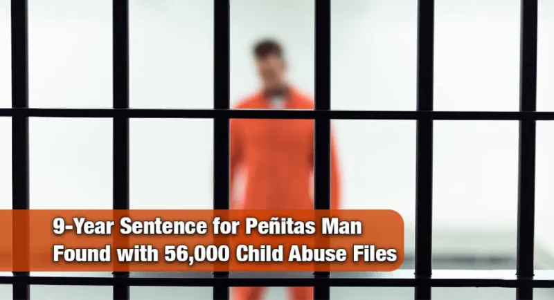 Peitas Man Sentenced to 9 Years in Prison for Mass Child Abuse File Cache