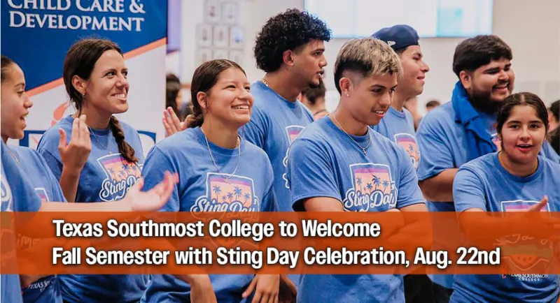 TSC's Sting Day Celebration to Kick Off Fall Semester, Aug. 22nd