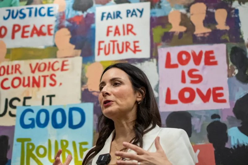 Democratic candidate Gina Hinojosa calls Texas governor race 'most important in America' at Houston rally