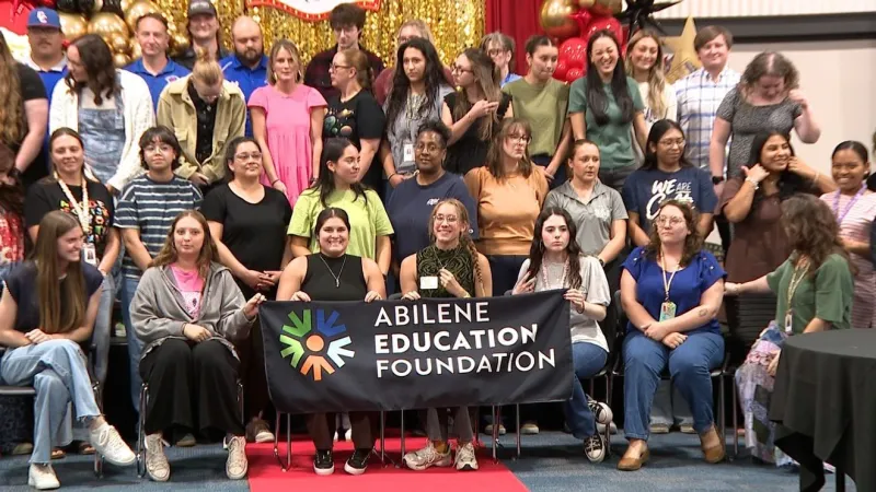 Abilene Education Foundation awards classroom grants to nearly 3 dozen new ISD teachers