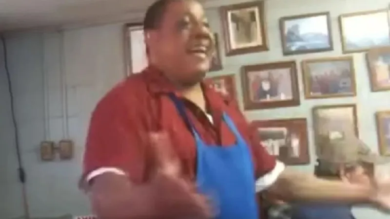 WATCH: Harold's BBQ owner sings to customers in video remembering a local landmark