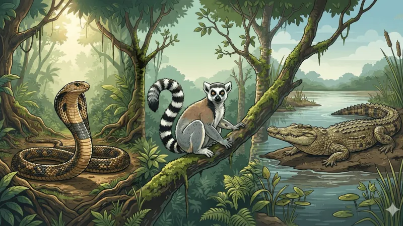 Loose king cobra, lemurs, Nile crocodile, put Polk County animal farm under scrutiny