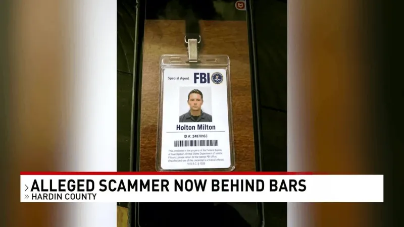 Florida man jailed after alleged FBI scam took cash, cards from Hardin County family