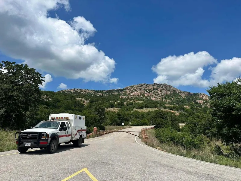 Areas Near Mt. Scott Closed Due To Small Wildfire In Refuge