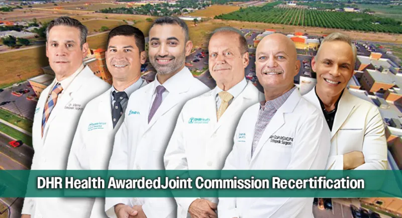 DHR Health Recertified for Advanced Hip & Knee Replacements