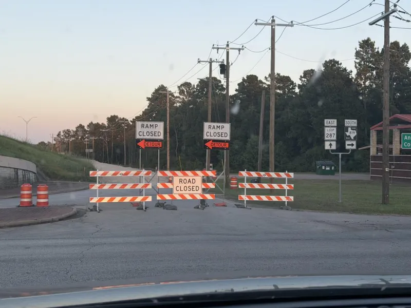 Lufkin-Area Drivers Warned Of New Lane Closures This Week