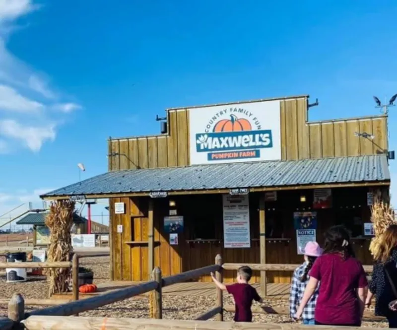 Mystery Construction Spotted at Maxwell's Pumpkin Farm