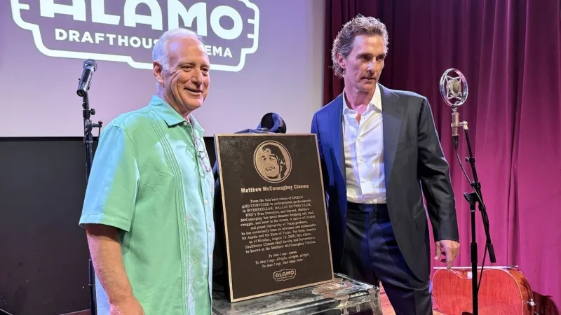 Alamo Drafthouse Mueller renamed 'Matthew McConaughey Cinema'