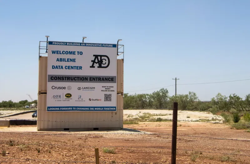 Officials say data centers can boost local economies. In Abilene, they have spurred a housing crisis