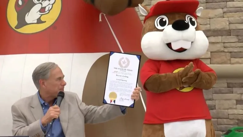 TODAY: Governor Abbott to attend grand opening for new Buc-ee's San Marcos location