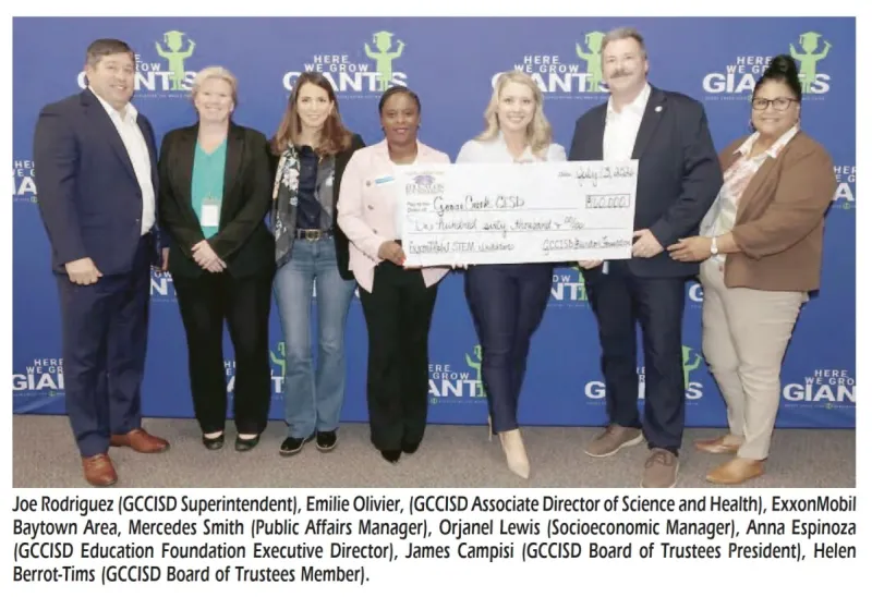 ExxonMobil Foundation Grants $180,000 to Boost STEM Education in Goose Creek CISD