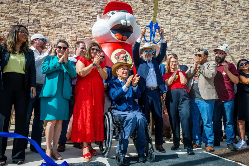 Governor Abbott Attends Grand Opening Of Buc-ee's In San Marcos