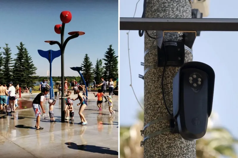 Flock Cameras At Texas Splash Pad Raise Questions Parents Want Answered