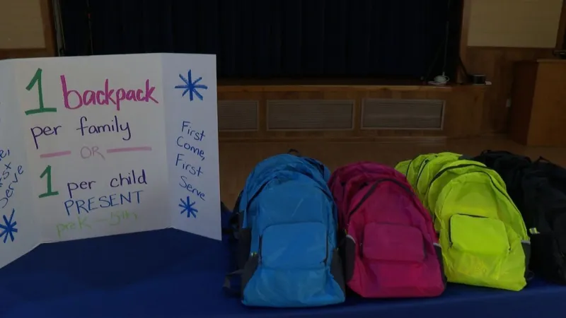Backpacks and blessings for Big Country families