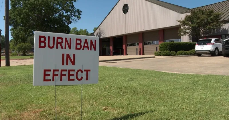 Harrison County added to burn ban list as dry conditions increase wildfire risk