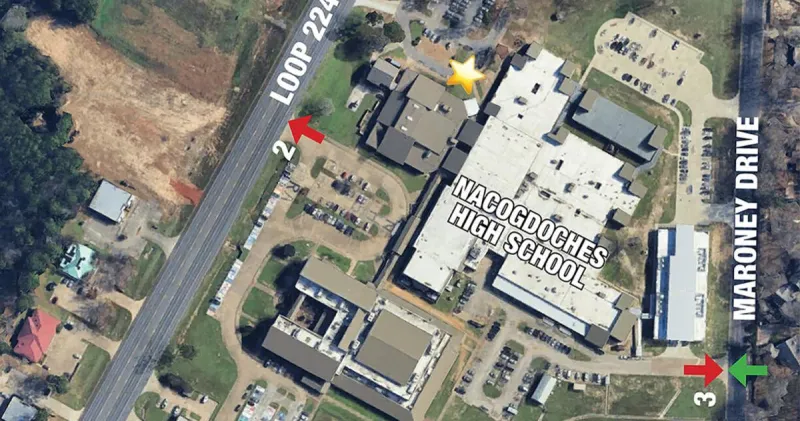 Nacogdoches High School gates to close during school day