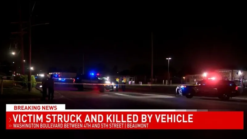 BREAKING: Person struck and killed on Washington Boulevard in Beaumont