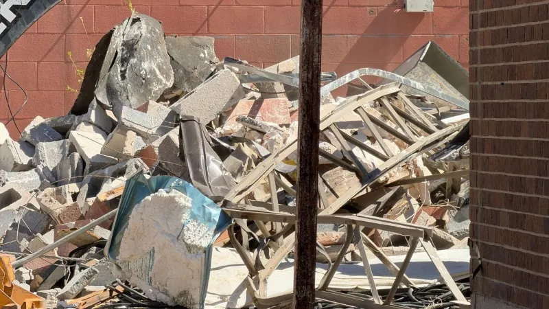 A final goodbye: Crews to demolish storm-damaged KTXS station