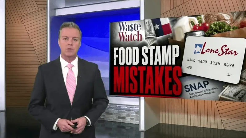 Waste Watch uncovers $826 million SNAP problem for Texas taxpayers, and it's not fraud