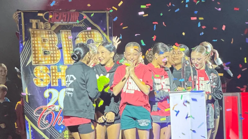 'We were trying not to cry': Small-town dancers become world champions