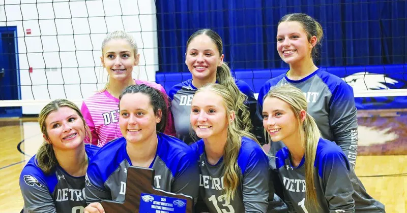 Detroit Lady Eagles continue hot start rolling to championship title at home tournament