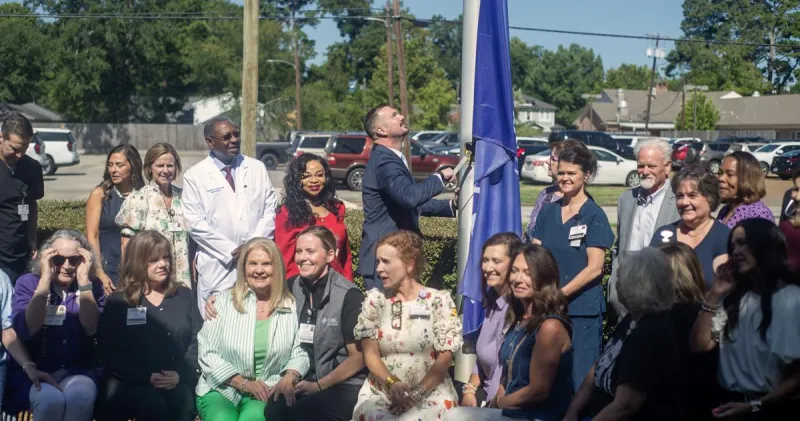 NMC raises flag over former Memorial Hospital