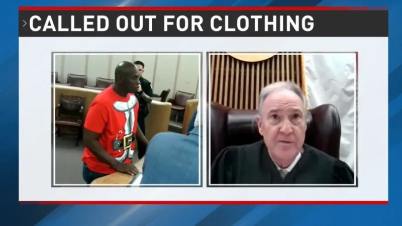 "Would you wear that to church?": Judge Stevens blasts defendant's courtroom attire