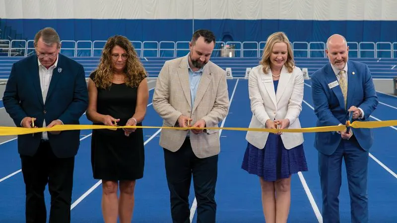 LeTourneau Holds Dedication for Athletic & Human Performance Air Dome