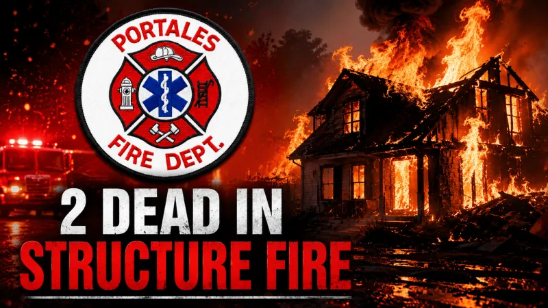 Two people found dead during Portales structure fire