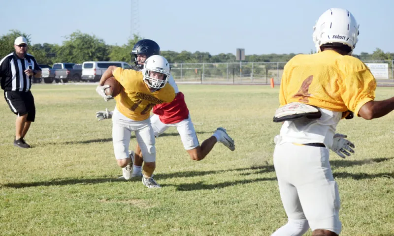 Area teams hit gridiron for scrimmages