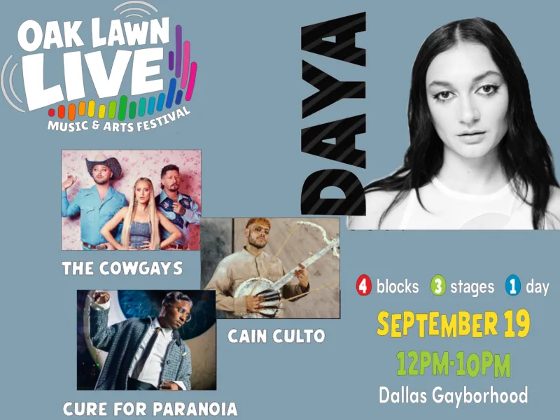 Oak Lawn Live announces entertainment lineup