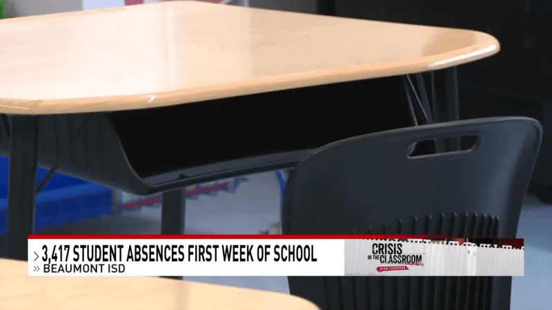 Beaumont ISD tightens attendance push after 3,417 student absences in first week