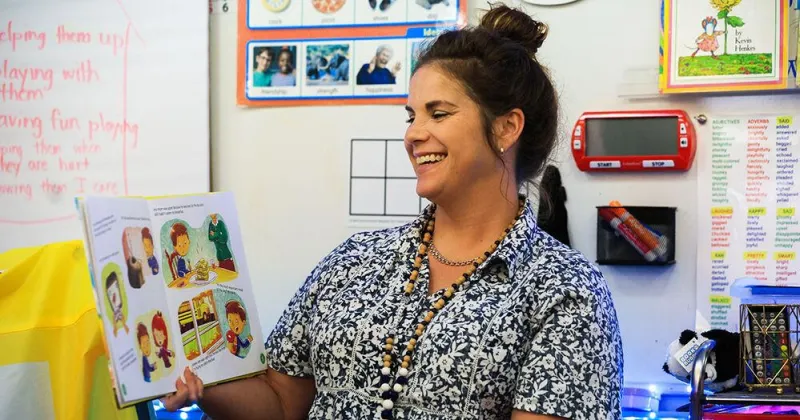Free: Bringing the right spirit: Aikin Elementary starts the year with positive energy