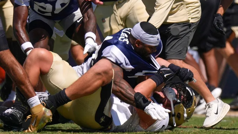 Cowboys and Saints fined $500,000 apiece by NFL after brawl-filled joint practice