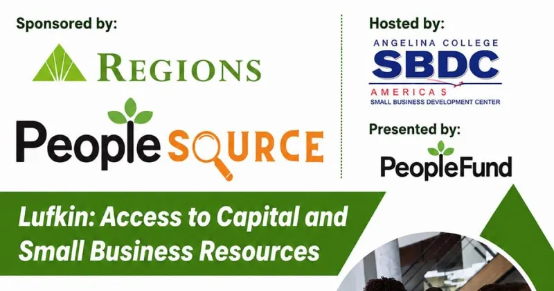 Regions Bank sponsoring free Aug. 27 small-business event at Angelina College SBDC