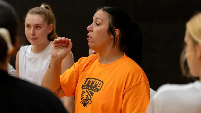 Avila Brings New Energy, High Standards to UTPB Volleyball
