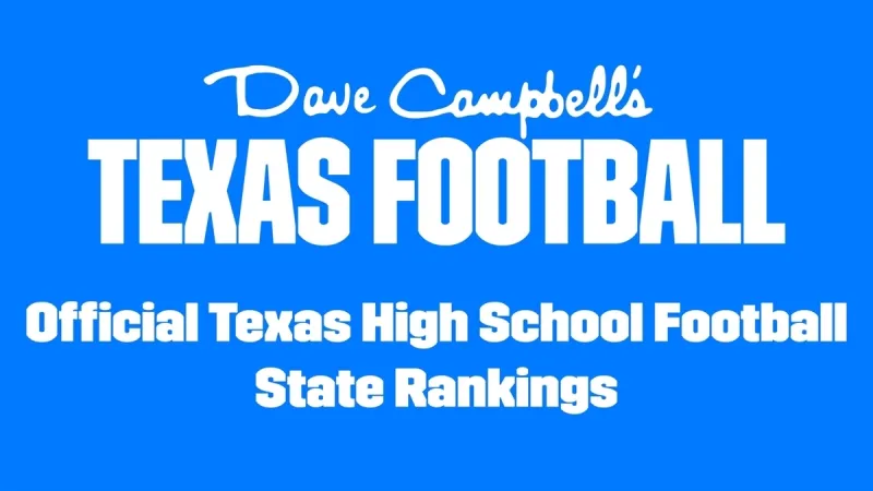 OFFICIAL TXHSFB AP Week 1 Rankings Powered by DCTX
