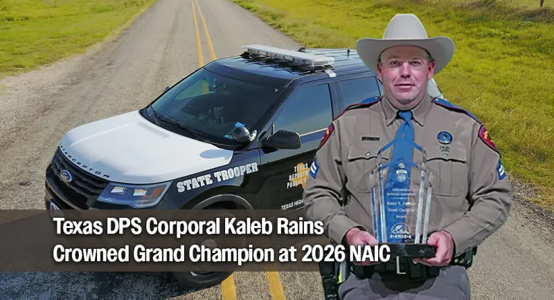Texas DPS Corporal Takes Top Honors at North American Championship