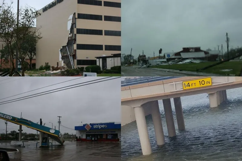 Nine Years Ago: Hurricane Harvey Makes Landfall