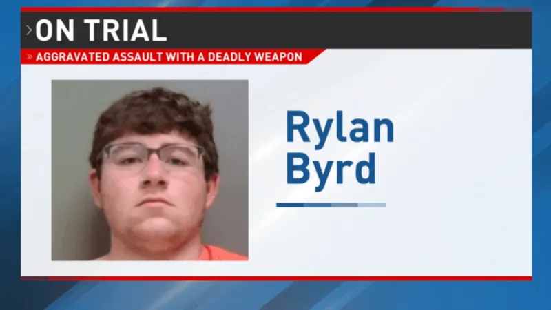 Graduation party stabbing victim 'slit from throat to groin,' suspect faces jury
