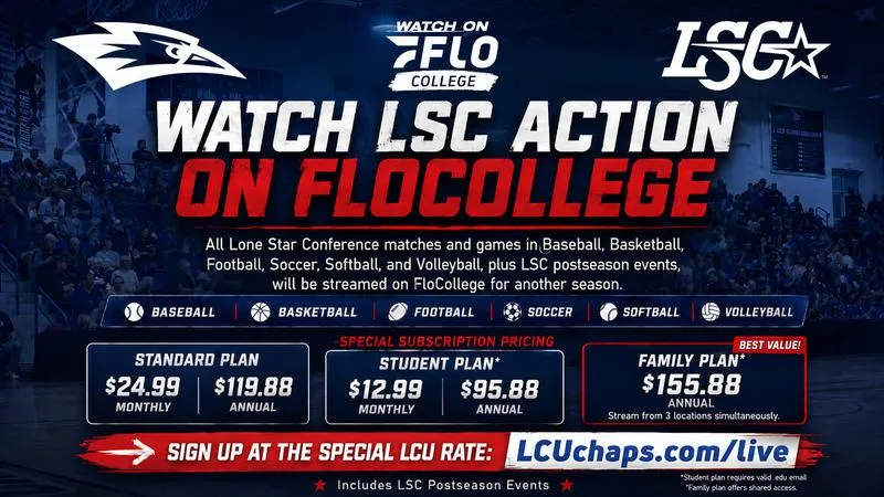 STREAM TEAM: FloCollege Returns As LCU's Home For LSC Action