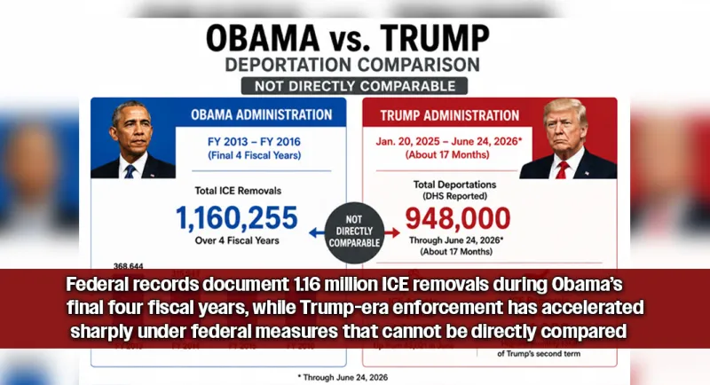 Obama and Trump Deportation Numbers Require Careful Comparison
