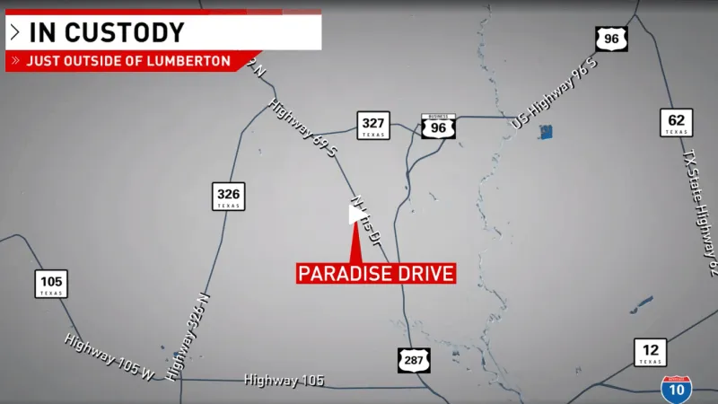 Shots fired call near Lumberton ends with suspect arrested, no one hurt