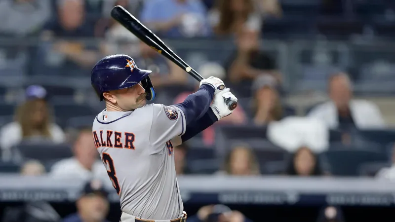 Christian Walker and Jeremy Pea power the Astros to a 5-1 win over...