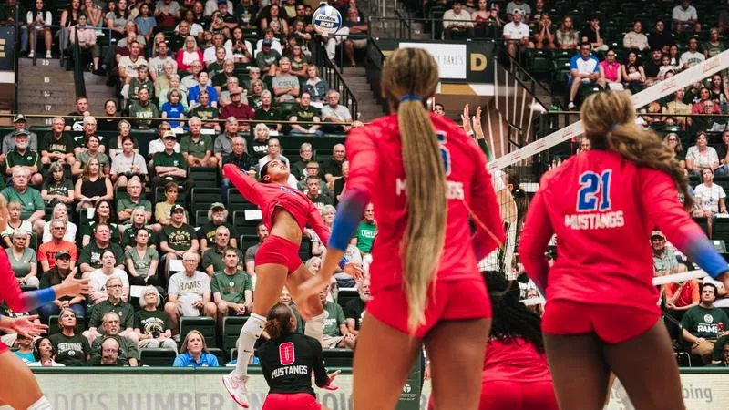 Davis' 22-Kill Performance Leads No. 11 Mustangs Past Colorado State