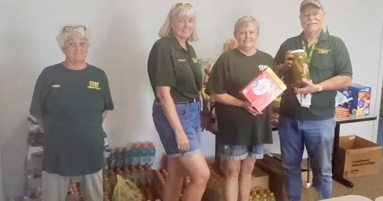 Donation drive held after massive fire fighting efforts deplete supplies