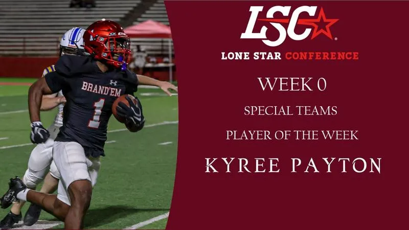 Payton Earns Lone Star Honor