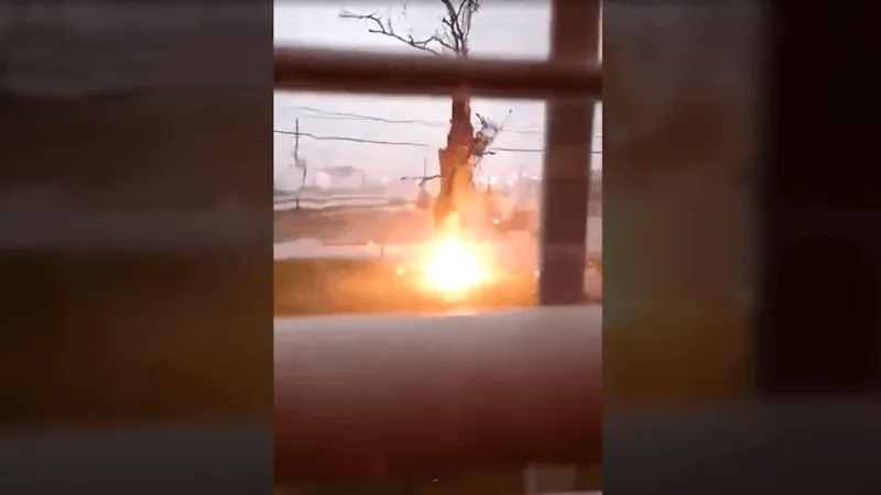 Shocking video: "Oh my God! Oh my God! You can feel it in the house!