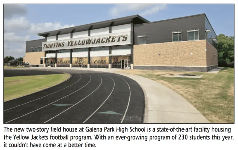Yellow Jackets move into new field house